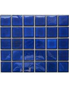 4.8x4.8 POOL MOSAIC SORRENTO RANGE SPETRUM BLUE tile