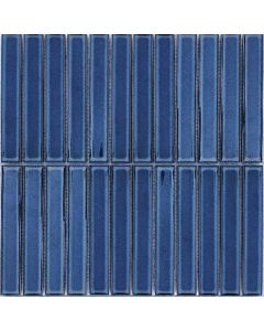29.6x30 2x14.5x8 YOSO CONCAVE FINGER OCEAN BLUE GLOSS tile