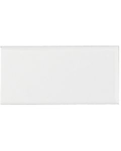 7.5x15 BEGA WHITE SATIN/MATT CUSHION EDGE tile