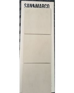30.3x30.3 9.8x9.8 WHITE FULL BODY PORCELAIN ON MESH MATT R10 tile