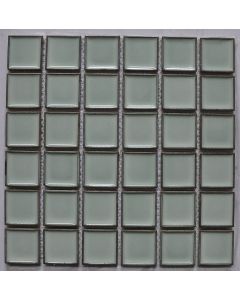 30x30 4.8x4.8 WATER GREEN CONCAVE SQU tile