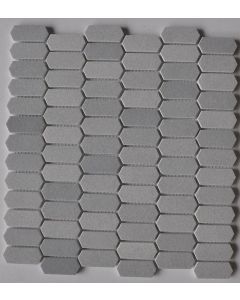 27x28.6 2x4.8x0.6 ARROW MED GREY ENAMELED GLASS WITH TEXTURE tile
