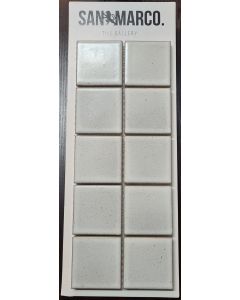 30.6x30.6 4.8x4.8 WHITE CLOUD WITH SPECKS FLAT SQUARE MOSAIC tile